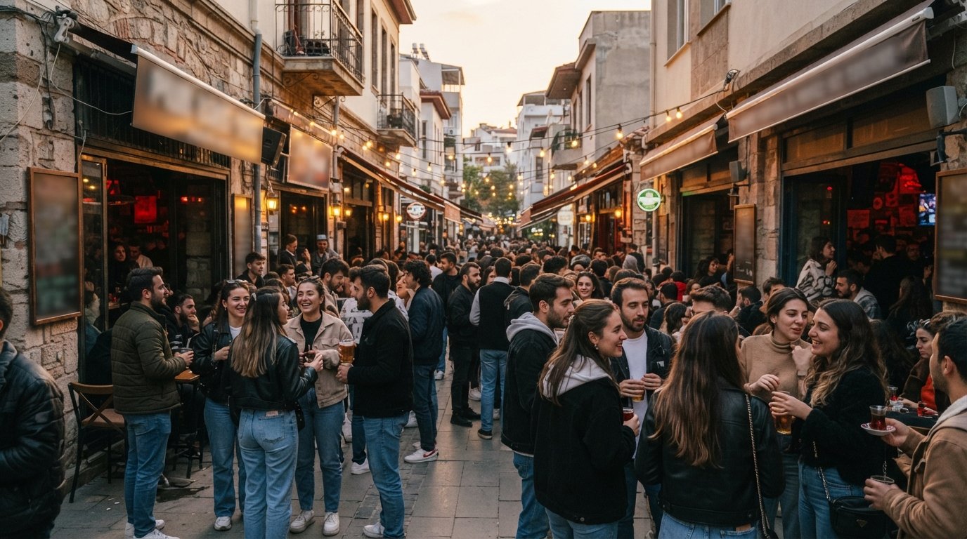 Bornova, Izmir: cheap beer, Levantine mansions and a district that stays up late
